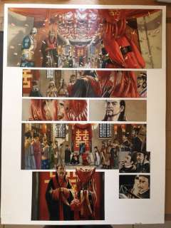 Civiello, Emmanuel - Planche originale couleur - La Dynastie des Dragons - (2010) | Catawiki