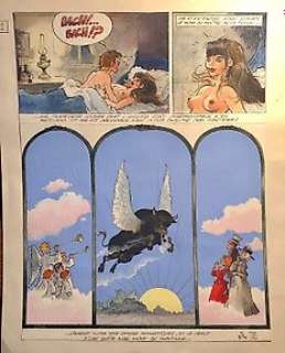 Will - Planche originale (p.12) Le jardin des désirs - (1988) | Catawiki