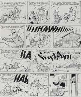 Tibet | Chick Bill – L’arme secrète de Kid Ordinn. Dessin original. 1970. | Sotheby’s