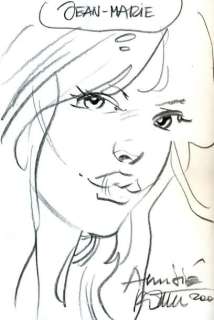 ROSINSK Grzegorz - Lot 794 - Thorgal Superbe dessin représentant Aaricia dans le...