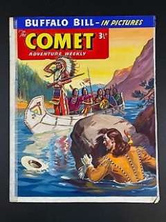 Eyles, Derek Charles - Couverture originale - Comet, adventure weekly - Buffalo Bill - (1960)
