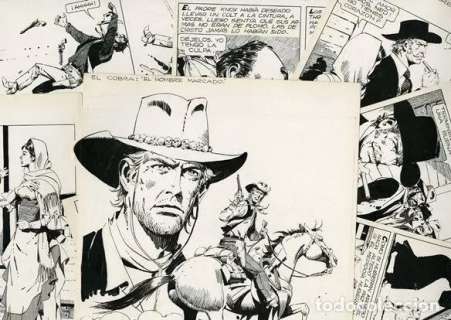 Historia Original de Miguel Ángel Repetto - El Cobra - El Hombre Marcado 14p. (completo), Record