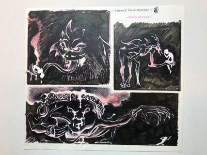 Magnus - Il Giudice delle Tenebre: Doppio Demone - Firmato con monogramma - Loose page | Catawiki