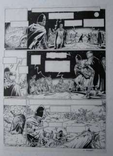 Verhaeghe, Christian - Originele pagina in inkt (p.11) - Kroniek der Guldensporenslag | Catawiki