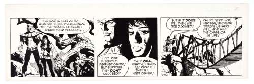 Garth: The Women of Galba original artwork by Frank Bellamy for the… | Comic Book Auctions ltd