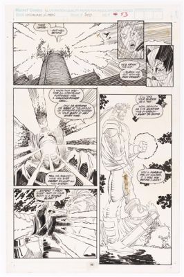 UNCANNY X-MEN #300 MAY 1993 ORIGINAL ART PAGE BY JOHN ROMITA JR. | Hake’s