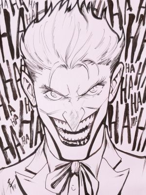 Serg Acuna | Joker Illustration | Kirby’s Comic Art