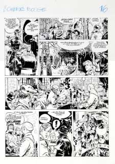 Follet | Edmund Bell, planche n°16 Ã  l’encre de Chine et … | Banque Dessinée