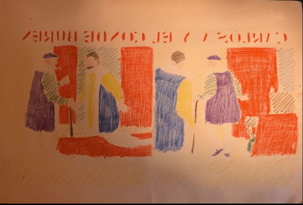 Antoni Batllori Jofré | Página original de TBO – Antoni Batllori Jofré – Carlos V y el Conde Buren | Taj Mahal Cómics