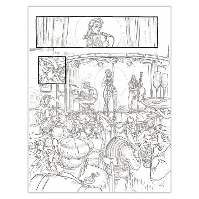 Le Turk | Dead Train - Planche originale page 81 | Achetez de l’Art