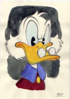 XAVI (xavier vives mateu) - Dibujo original - Scrooge (2020) | Catawiki