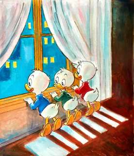 Donald’s Nephews #StayHome - Original Painting By Tony Fernandez - Original Art (2020) | Catawiki