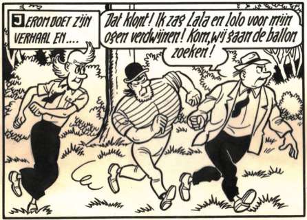 Suske en Wiske - De zingende zwammen / Les Champignons chanteurs - Originele pagina - (p.53) - met luxe groot formaat hc - (1960/2020) | Catawiki