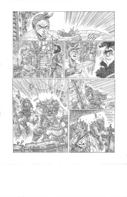 James Stokoe | 3 Worlds / 3 Moons : Arrivals Page 04 | Marley Zarcone / James Stokoe