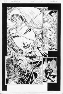 Chaos Art | IVAN REIS LADY DEATH RAPTURE #1 PG 2 2/3 Splash | Black Line Fever