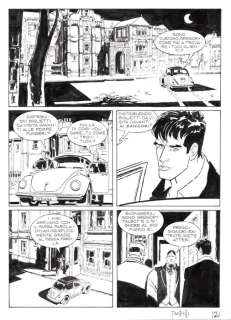 Maxi Dylan Dog Old Boy n. 23 - Tavola Originale "a volte non ritornano" - Loose page - First edition - (2015) | Catawiki