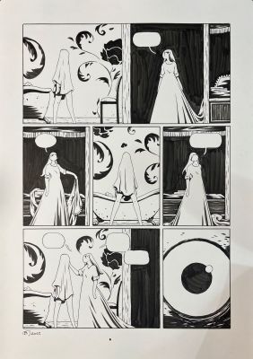 Borja González | El Pájaro y la Serpiente página 54 | The Comic Art Agency