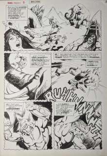 Sonny Trinidad - Marvel Presents #2 p.8 2nd APP and Origin of Bloodstone! 1975