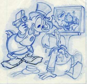 Mickey Magazine - - Dessin original pour une couverture de Mickey magazine n°117 - Donald, super détective - - Loose page - First edition - (1981) | Catawiki