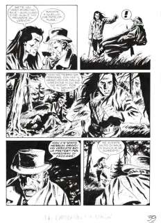 Magico Vento n. 18 - Tavola Originale "l’ombra del guerriero" - Loose page - First edition - (1998) | Catawiki