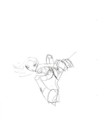 Dave Bullock Hand-Drawn Comic Illustration for Covers n Book DC M23 | eBay US (Buy It Now)