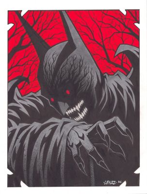 KELLEY JONES BATMAN HOMAGE FROM TYLER LENAZ | Comix Art Studio