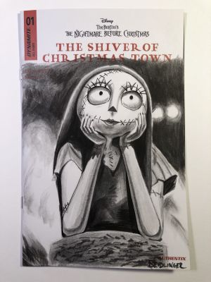 Dan Neidlinger | Sally The Shiver of Christmas Town Ink Wash Original | Raremarq (Buy It Now)