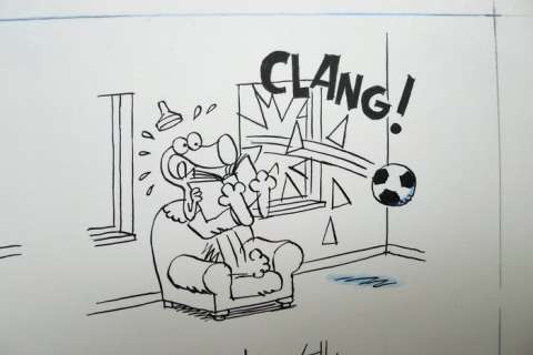 Cromheecke, Luc | Original page (p.5)  - Plunk!  - (2007) | Catawiki