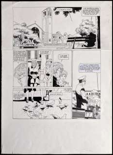 Renaud - Planche originale - Jessica Blandy T20 - Mr. Robinson - (2002) | Catawiki