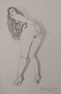 Giovanna Casotto - Illustration originale au crayon - Format: 17,5 x 25 cm. - (2020) | Catawiki