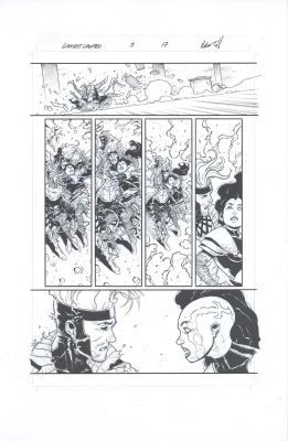 Robert Gill | Gambit: Wanted #3, Page 17 | Geoff M Art Sales