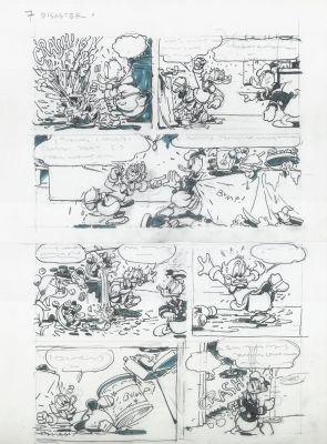 Victor Arriagada Rios ("Vicar") - Handdrawn Originals | 4.) Walking Disaster | Galerie Laqua