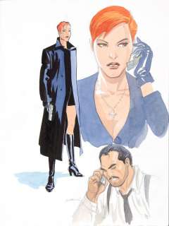 Marini | Rapaces, illustration Ã  l’encre de Chine, Ã  la m… | Banque Dessinée