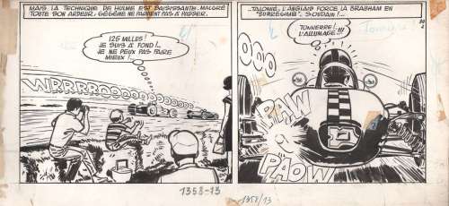 Jijé | Valhardi, stripÂ n°3 de la planche n°30 Ã  l’enc… | Banque Dessinée