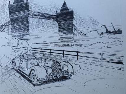 421 - T0 - 4ème Couverture originale - L’épave et les millions - Carte blanche Spirou - (1983) | Catawiki