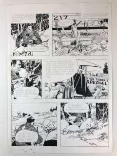 Attilio Micheluzzi - tavola originale "Air Mail" - 41° tavola - Loose page | Catawiki