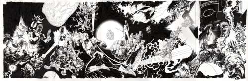 Aaron Kuder - Infinity Countdown (Marvel Comics) issue #1-5 (Connecting Covers)