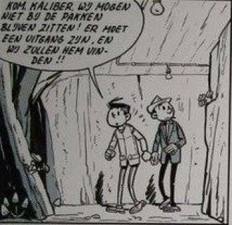Bob Mau - Originele pagina Pits en Kaliber - Het klutsgevaar (p.21) - (1962) | Catawiki