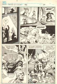 Al Williamson, Steve Carr - savage sword of conan, the #186 p. 34 - all action - 1991