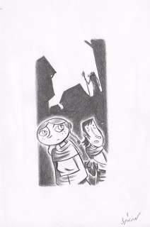 Spiessert (Rudy) - Ingmar, illustration Ã  l‘encre de Chine et mine d…