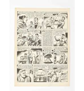 SPRENGER, HENK (1919-2005). ORIGINAL KICK WILSTRA PAGE | Zwiggelaar Auctions