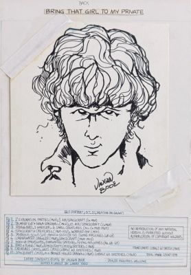 Vaughn Bodé | Self Portrait (1969) | Shasta/Phoenix