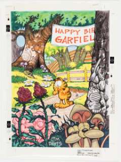 Jim Davis Studio | Jim Davis Studio Garfield Illustration Original Art (1987).... | Heritage