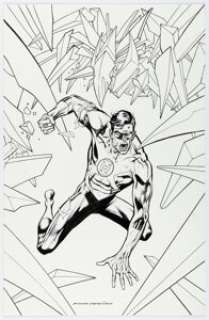 Nowlan, Kevin | Kevin Nowlan Hal Jordan and the Green Lantern Corps #18 Variant Cover Original Art (DC, 2017).... | Heritage