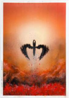 Unidentified Alternative Art Comic Artist | Martin Simmonds Wynd: The Throne in the Sky #5 Variant Cover Original Art (Boom! Studios, 2022).... | Heritage