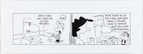 Rick Kirkman And Jerry Scott | Baby Blues Daily Comic Strip Original Art dated 5-10-06 (King Features Syndicate, 2006). | Heritage