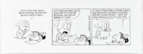 Rick Kirkman And Jerry Scott | Baby Blues Daily Comic Strip Original Art dated 11-28-06 (King Features Syndicate, 2006). | Heritage