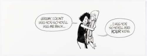 Jerry Scott and Jim Borgman Zits Daily Comic Strip Original Art dated 6-17-13 (King Features Syndicate, 2013). | Heritage