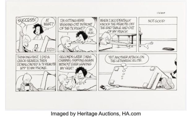 Jerry Scott and Jim Borgman Zits Sunday Comic Strip Original Art dated 11-16-14 (King Features Syndicate, 2014). | Heritage