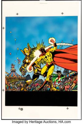 Tom Smith (attributed) Computer Gaming World #93 Cover Production Color Original Art (Golden Empire, 1992). | Heritage